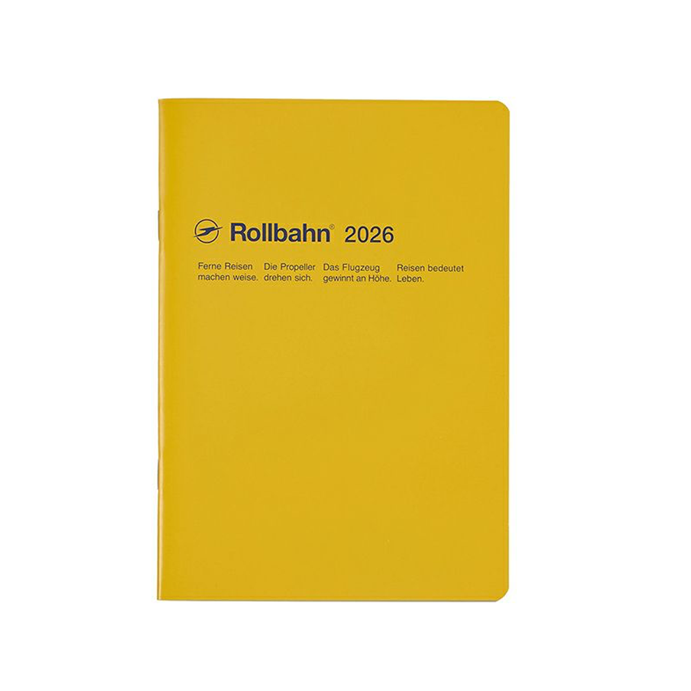 Rollbahn 2025-2026 A5 Monthly Planner by Delfonics