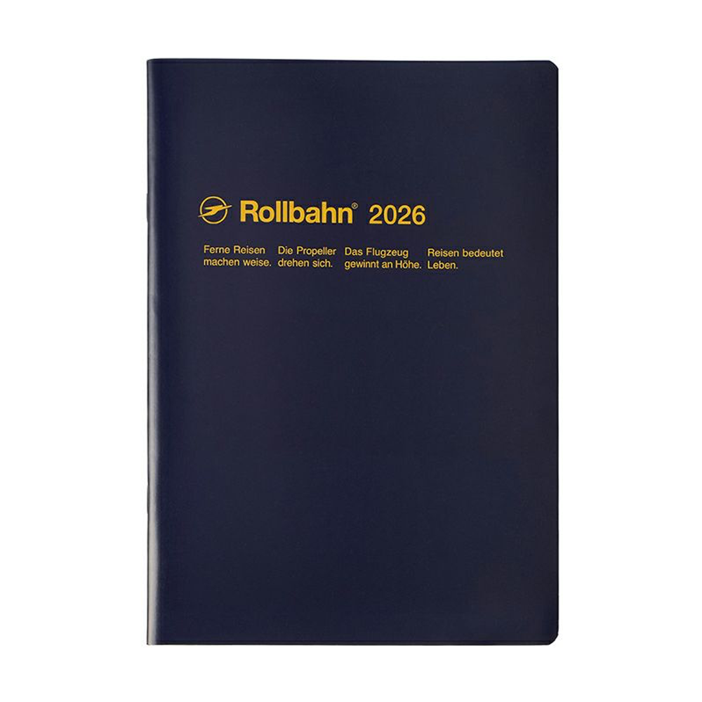 Rollbahn 2025-2026 B5 Monthly Planner by Delfonics