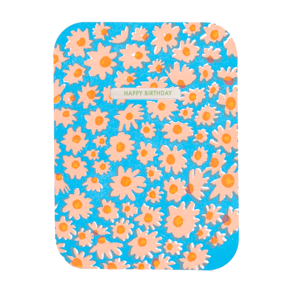 Daisy Patch Birthday Card by Egg Press