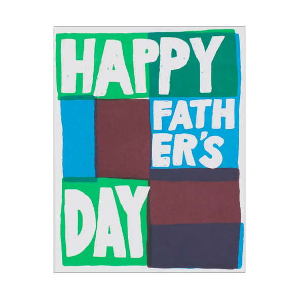 Father's Day Blocks Card by Egg Press