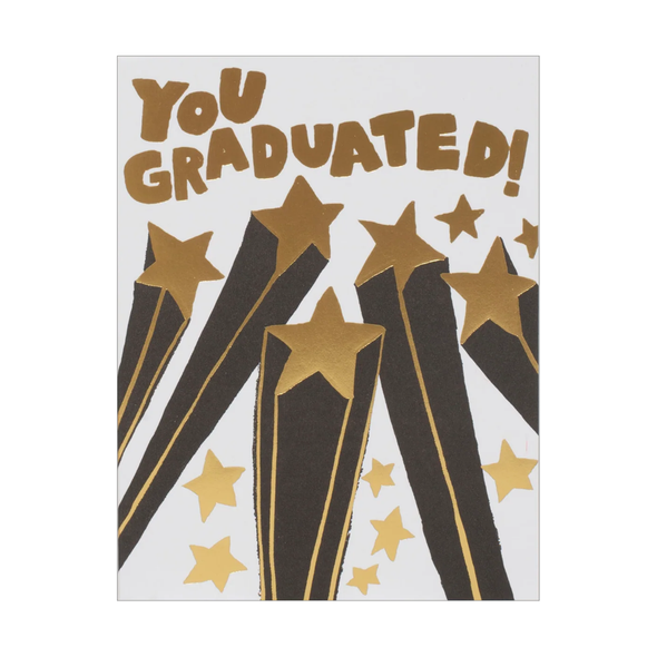 You Graduated Card by Egg Press