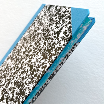 Livro Peb Large Cyan Notebook by Emilio Braga