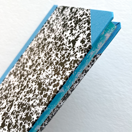 Livro Peb Large Cyan Notebook by Emilio Braga