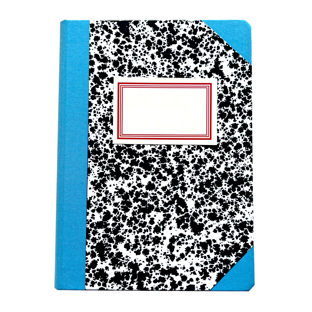 Livro Peb Large Cyan Notebook by Emilio Braga