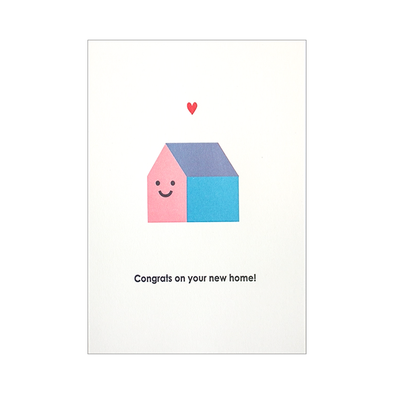 Congrats On Your New Home Card by Fugu Fugu