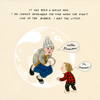 A Bubble by Geneviève Castrée