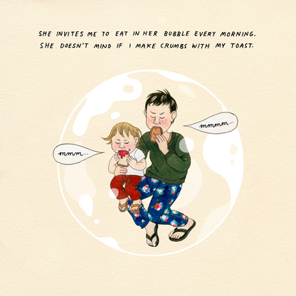 A Bubble by Geneviève Castrée