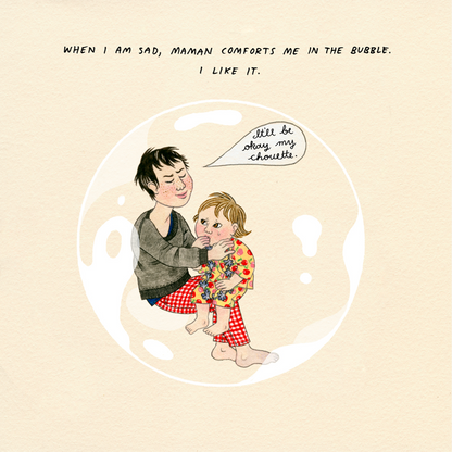 A Bubble by Geneviève Castrée