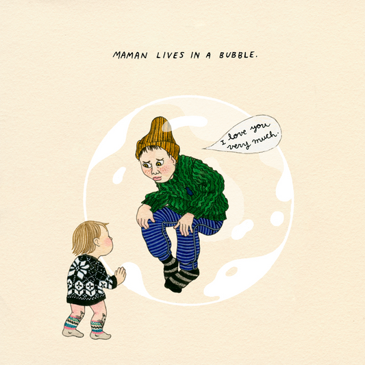 A Bubble by Geneviève Castrée