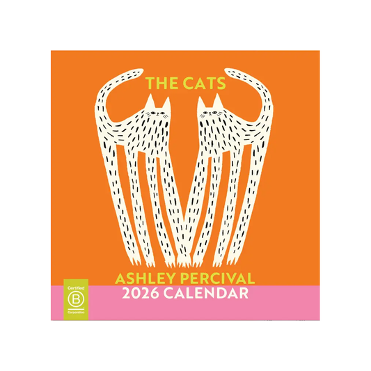 2026 Ashley Percival Cats Wall Calendar by Good Tuesday
