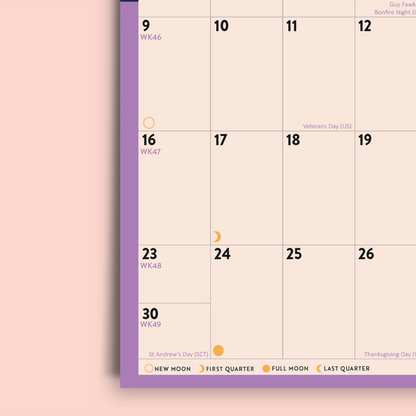 2026 Bold Block A4 Calendar by Good Tuesday
