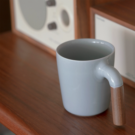 Mugr Cloud Walnut Mug by HMM