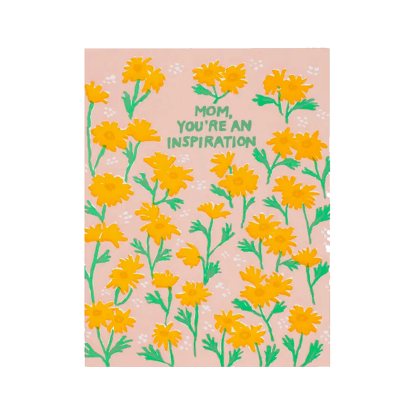 Inspiration Mom Wildflowers Card by Egg Press