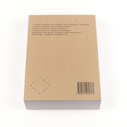 2026 Daily Calendar by Karel Martens