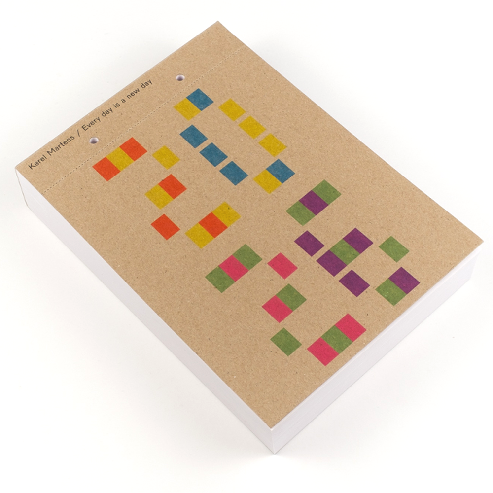 2026 Daily Calendar by Karel Martens