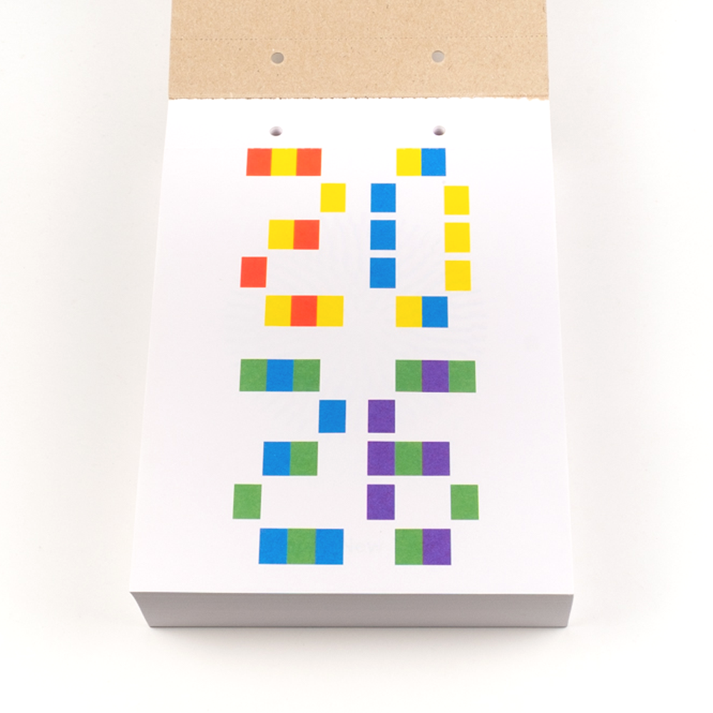 2026 Daily Calendar by Karel Martens