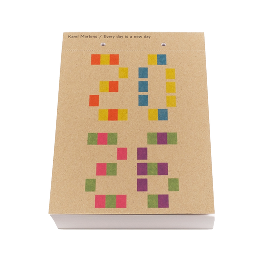 2026 Daily Calendar by Karel Martens