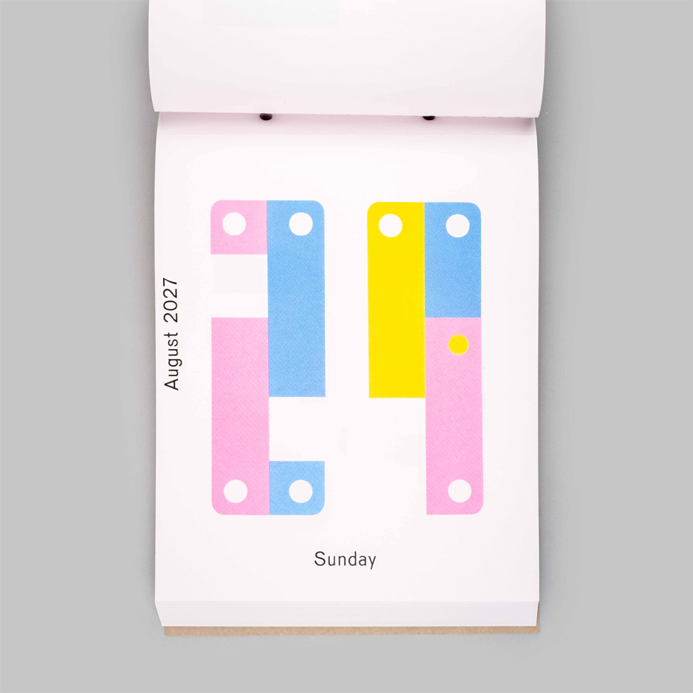 2027 Daily Calendar by Karel Martens