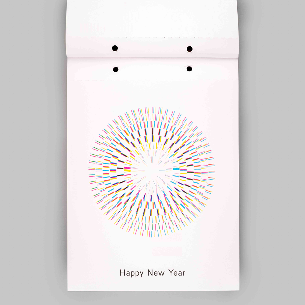 2027 Daily Calendar by Karel Martens
