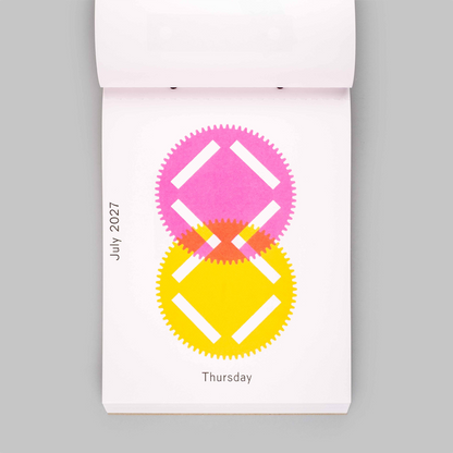 2027 Daily Calendar by Karel Martens