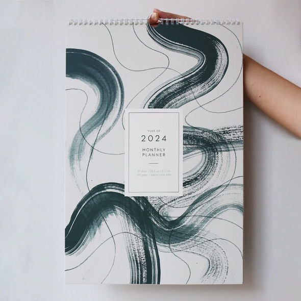 2024 Wall Calendar by Kartotek