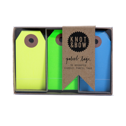 Parcel Tag Trio Box by Knot & Bow