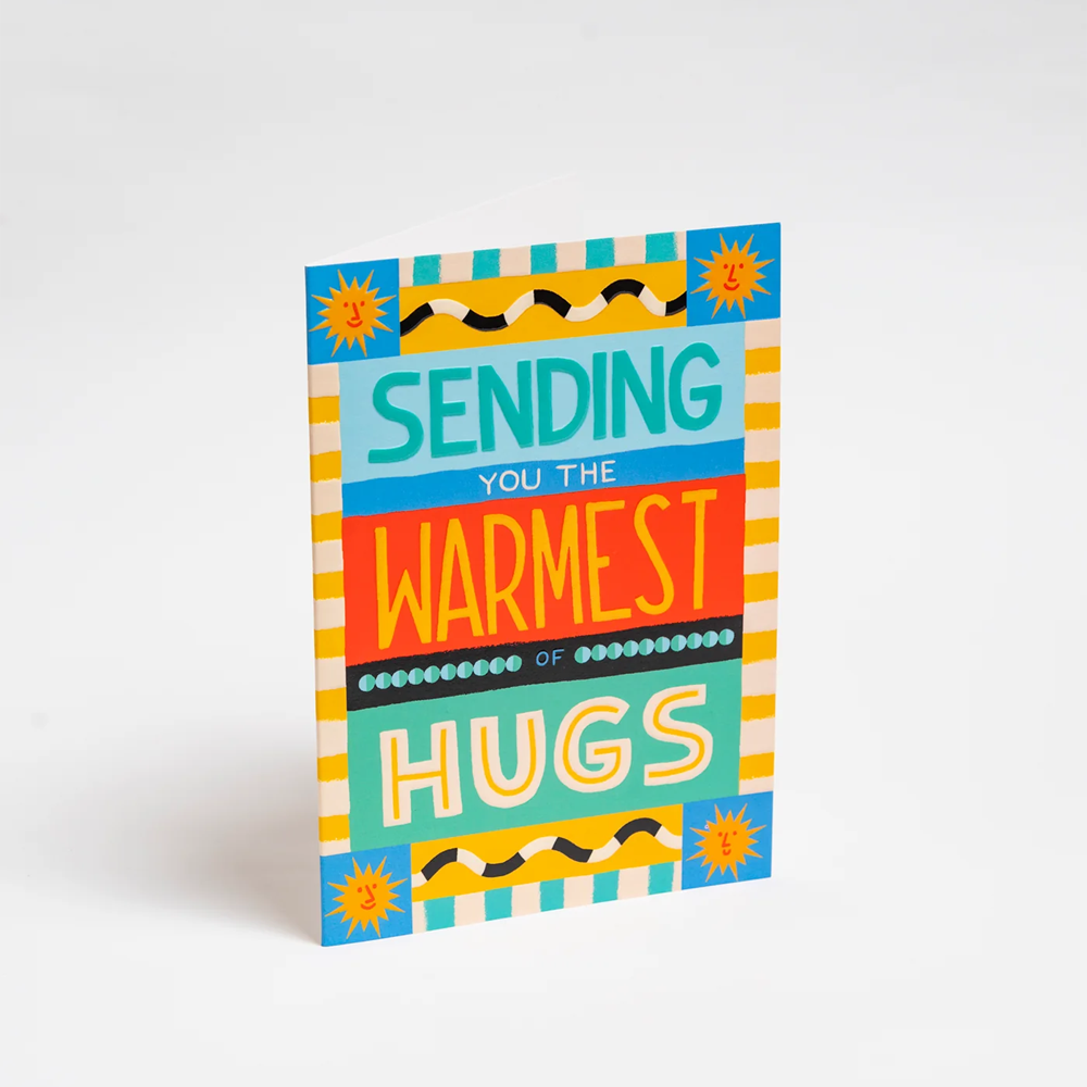 Ruby Taylor Warmest of Hugs Card by Lagom Design