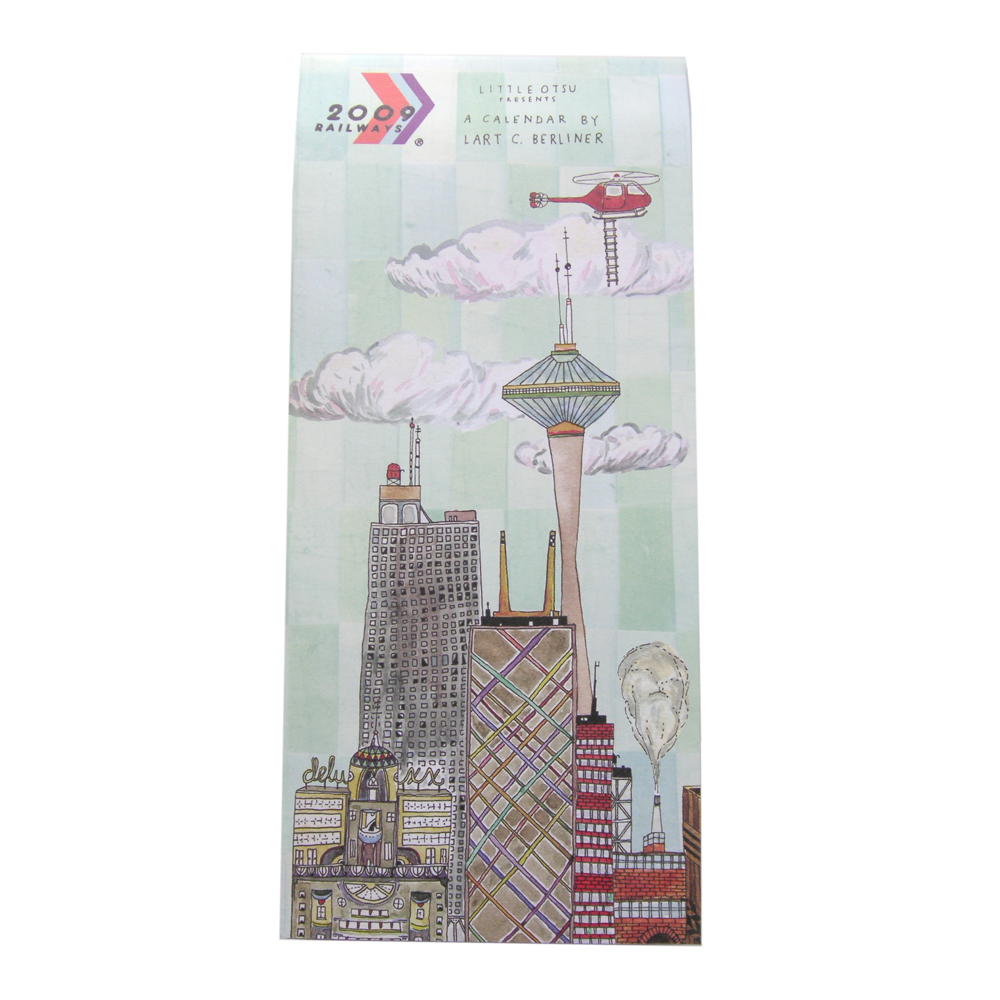 Lart C. Berliner Dots Poster by Little Otsu