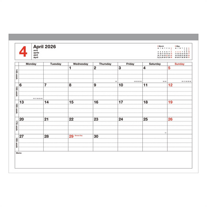 2026 Notebook Calendar M Monthly Planner by Mark's