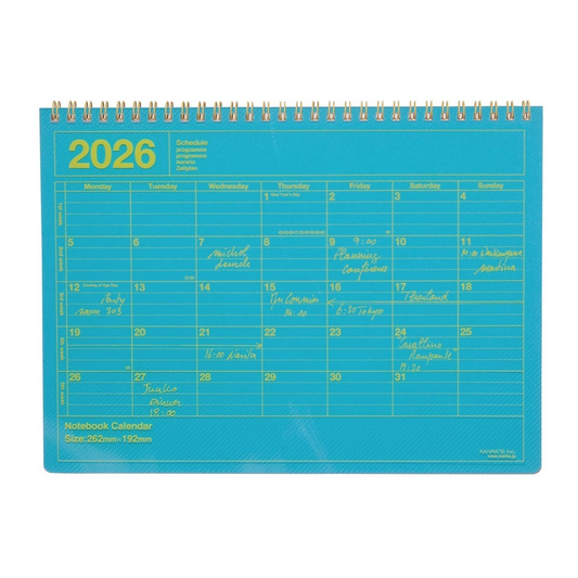 2026 Notebook Calendar M Monthly Planner by Mark's