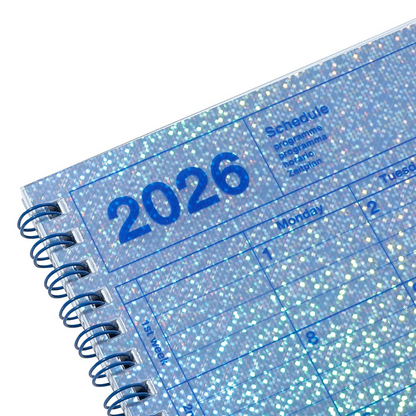 2026 Notebook Calendar S Lengthway Monthly Planner by Mark's