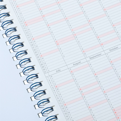 2026 Notebook Calendar S Lengthway Monthly Planner by Mark's