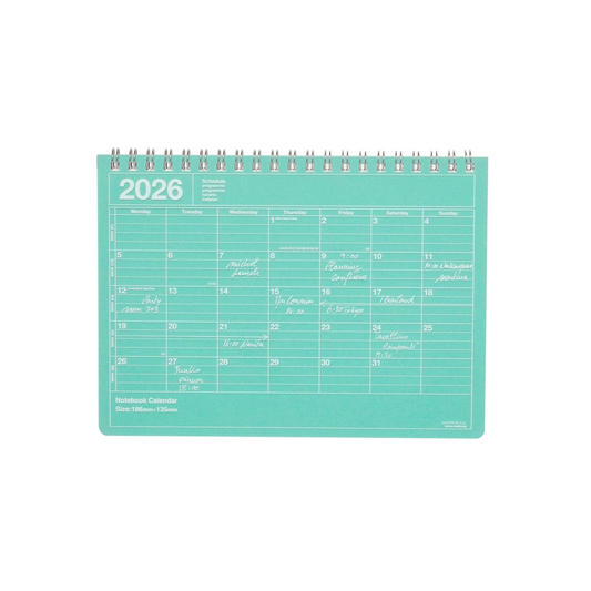 2026 Notebook Calendar S Monthly Planner by Mark's