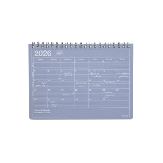 2026 Notebook Calendar S Monthly Planner by Mark's