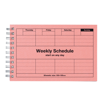 Dayfree Weekly Schedule Planner by Mark's