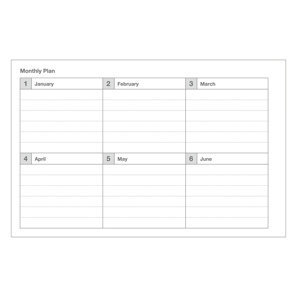 Dayfree Weekly Schedule Planner by Mark's