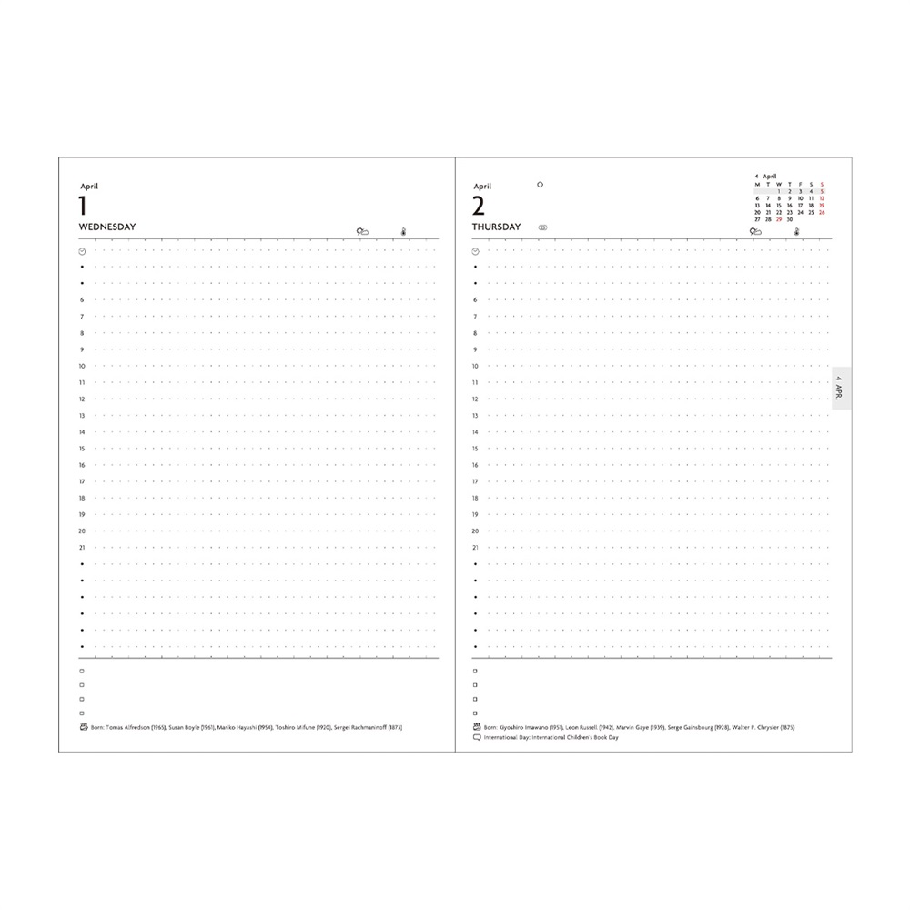 Edit 2026 Daily B6 Planner by Mark's