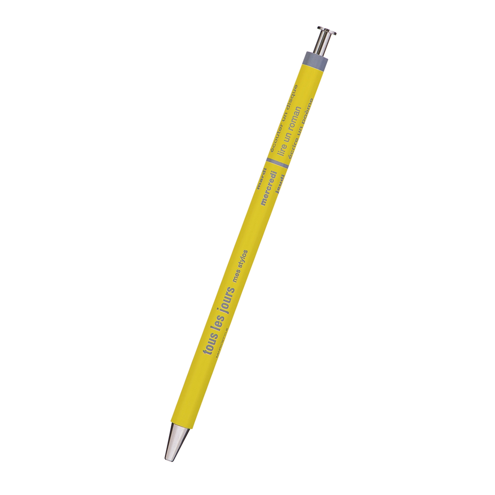 Tous Les Jours Days Wooden Needle-Point Pen by Mark's
