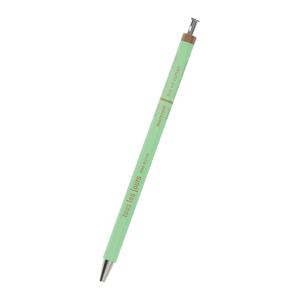 Tous Les Jours Days Wooden Needle-Point Pen by Mark's