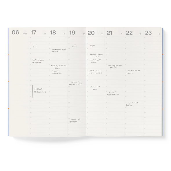 2024 Time-Block Planner by mishmash