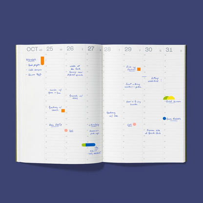 2027 Time-Block Weekly Planner by mishmash