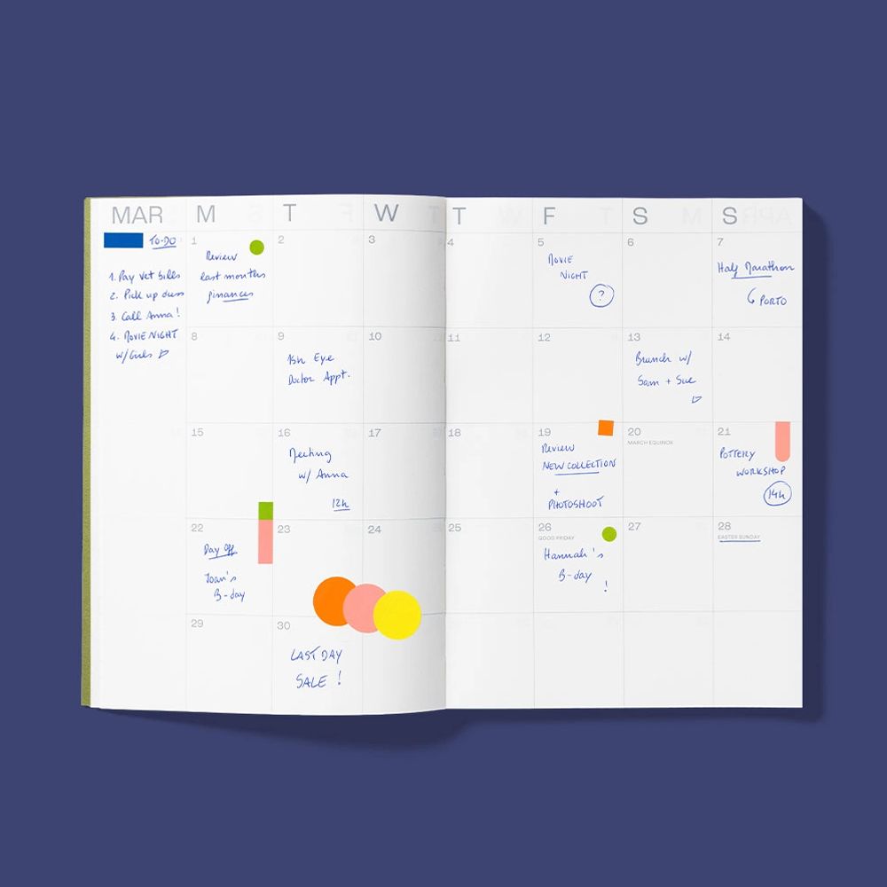 2027 Time-Block Weekly Planner by mishmash