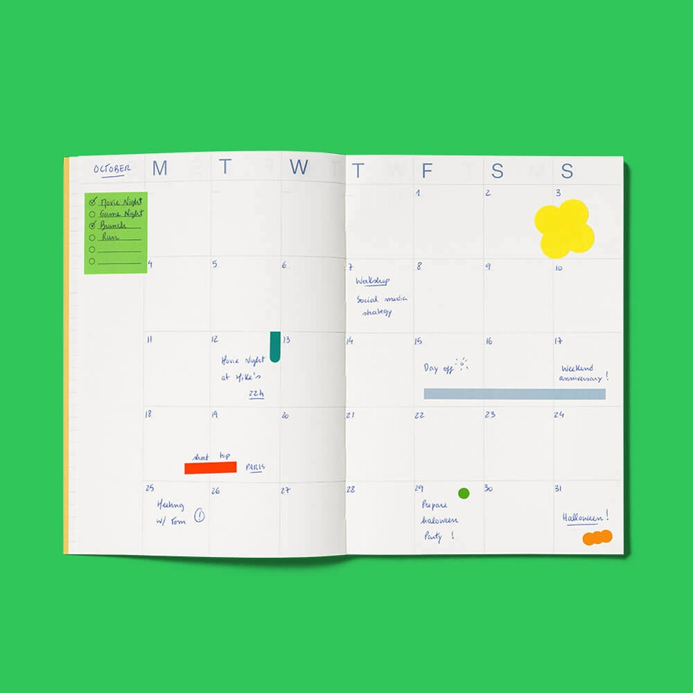 Undated Planner by Mishmash