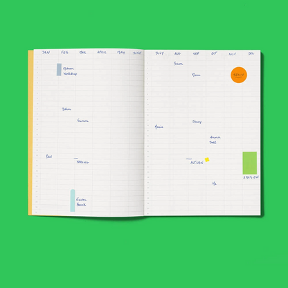 Undated Planner by Mishmash