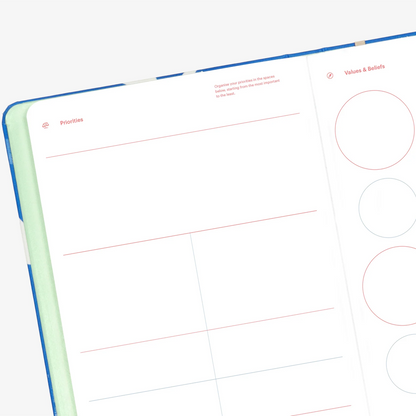 2026 Weekly & Monthly Vertical Planner by Mossery