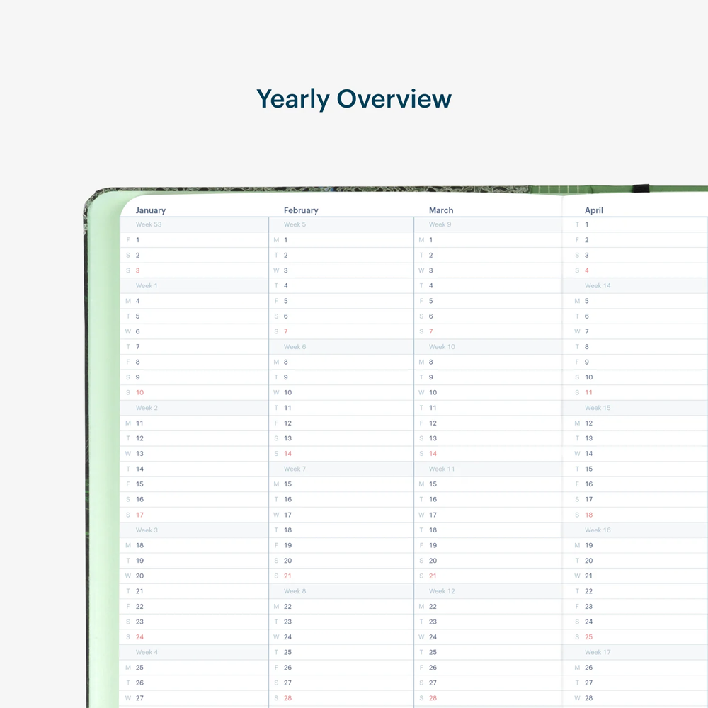 2027 Horizontal Planner Refill by Mossery