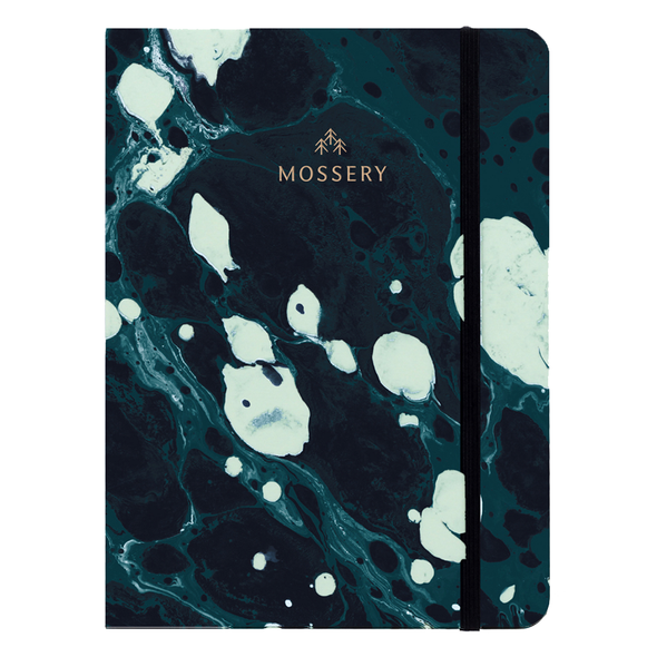 2024 Weekly & Monthly Vertical Planner by Mossery