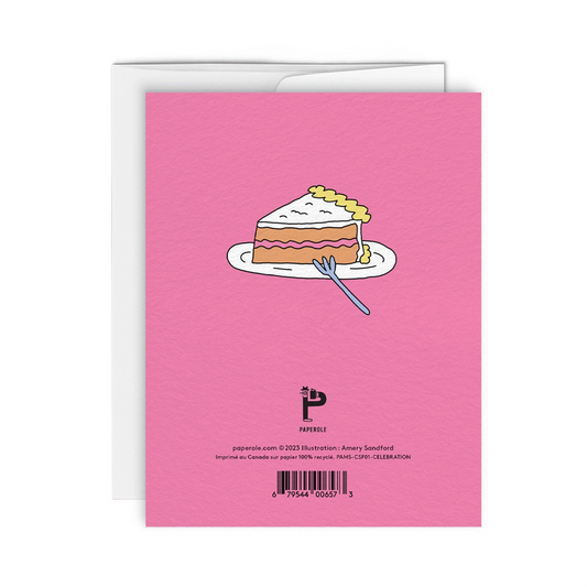 Celebration Card by Paperole