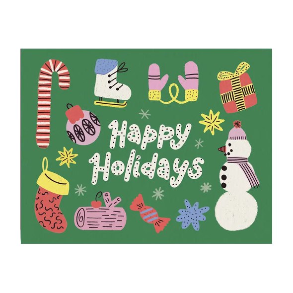Happy Holidays Card by Paperole
