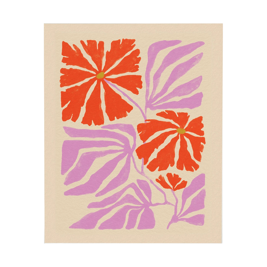 Julia Gr Jardin Anglais Print by Paperole